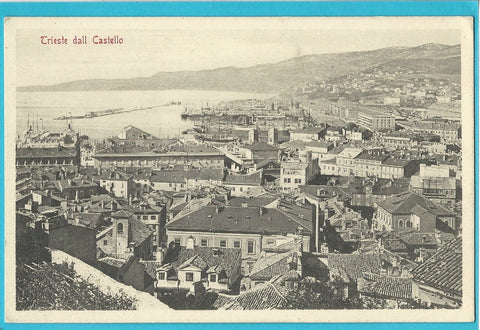 AK Trieste dall Castello. (1911)