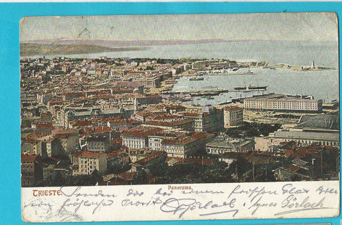 AK Trieste. Panorama.