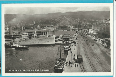AK Trieste - Riva Nazario Sauro. (1936)