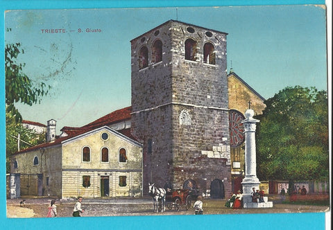 AK Trieste - S. Giusto. (1914)