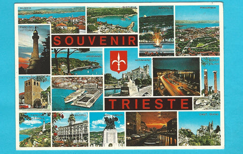 AK Souvenir Trieste.