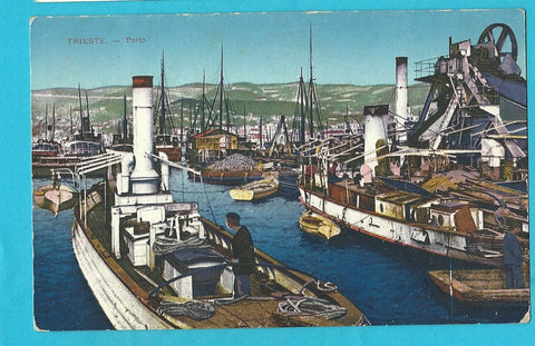 AK Trieste - Porto. (1914)