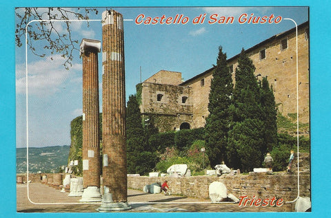 AK Trieste. Castello di San Giusto.
