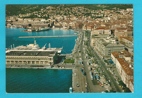 AK Trieste - Panorama dall'aereo.