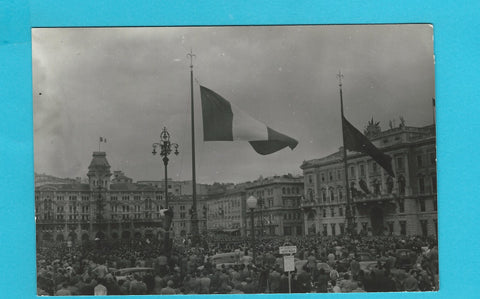AK Trieste 5 Ottobre 1954.