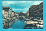 AK Trieste. Canale e Chiesa S. Antonio Nuovo.