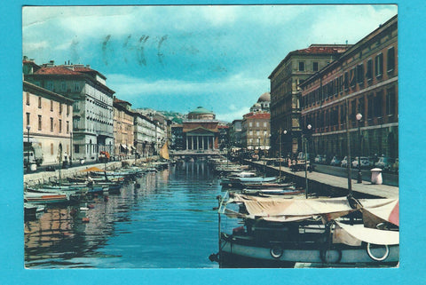 AK Trieste. Canale e Chiesa S. Antonio Nuovo.
