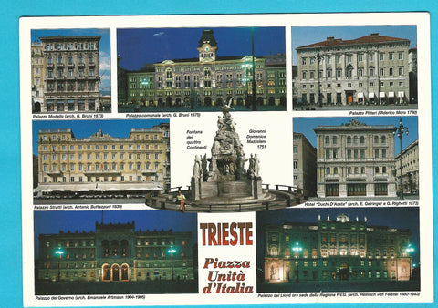 AK Trieste. Piazza Unita d'Italia.