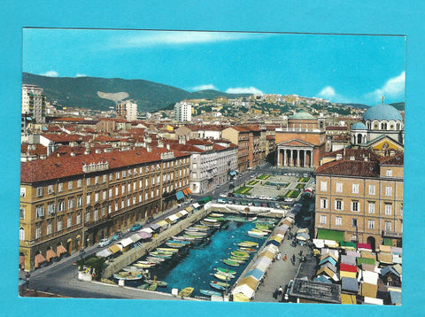 AK Trieste. Il Canale - Chiesa di S. Antonio Nuovo.