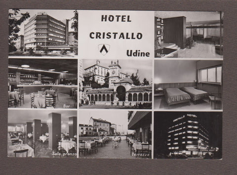 AK Udine. Hotel Cristallo.