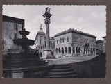 AK Udine - Fontana Giovanni da Udine e Loggia Lionello.