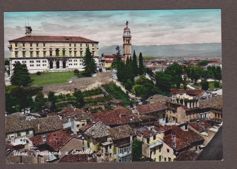 AK Udine - Panorama e Castello.