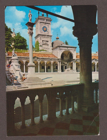 AK Udine. Particolare di Piazza Liberta.