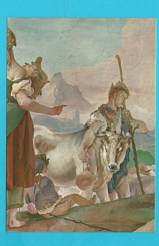 AK Udine - Palazzo Arcivescovile. G. B. Tiepolo. Rachele nasconde gli idoli. (particolare)