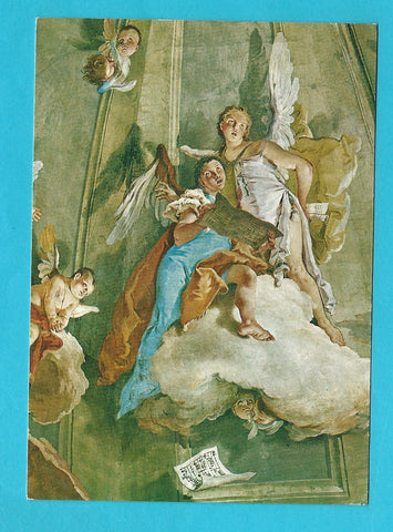 AK Udine - Duomo, Cappella del Sacramento. G. B. Tiepolo: Angeli in volo (particolare).
