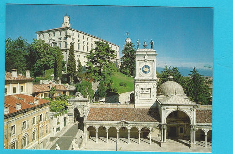 AK Udine. Il Castello e la Torre dell'orologio.