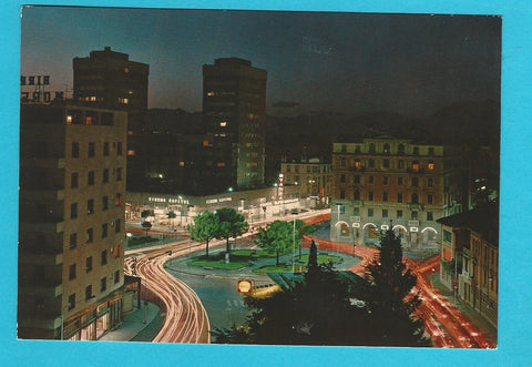 AK Udine. Piazzale Osoppo - Notturno.