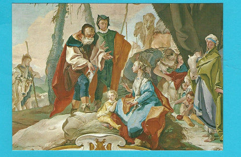 AK Udine - Palazzo Arcivescovile. G. B. Tiepolo. Rachele nasconde gli idoli.