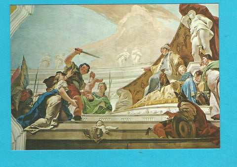 AK Udine - Palazzo Arcivescovile. G. B. Tiepolo. Giudizio di Salomone.