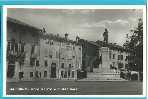 AK Udine - Monumento A. G. Garibaldi.