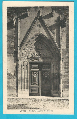 AK Udine - Porta Maggiore del Duomo.