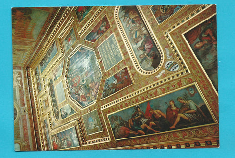 AK Udine. Castello - Salone del Parlamento. Particolare del soffitto.