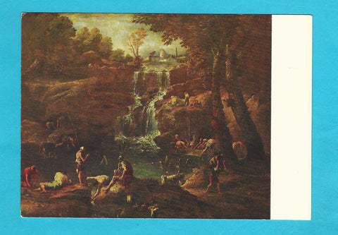 AK Citta di Udine. Mostra della Pittura Veneta del Settecento in Friuli 1966. Marco e Sabastiano Ricci, Paesaggio (Udine, Museo civico)