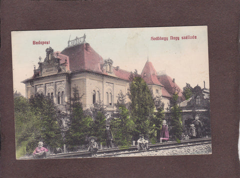 AK Budapest. (Schwabenberg). Svabhegy. Nagy szalloda.