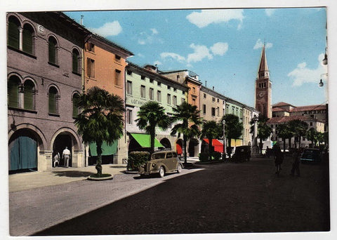 AK Portogruaro Via Vittorio Emanuele II.