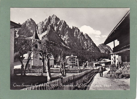 AK Cima Sappada (Cadore) Panorama col. Monte Siera.