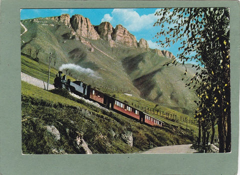 AK Ferrovia a cremagliera. Rocchette Asiago e M. Pau.