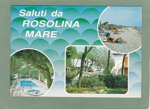 AK Saluti da Rosolina Mare.