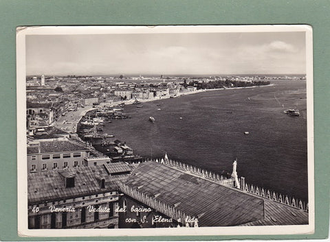 AK Venezia – Veduta del bacino con S. Elena e lido.