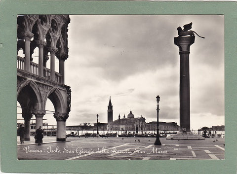 AK Venezia – Isola San Giorgio dalla Piazzetta San Marco.