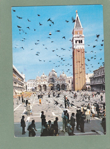 AK Venezia. Basilica e Piazza S. Marco.