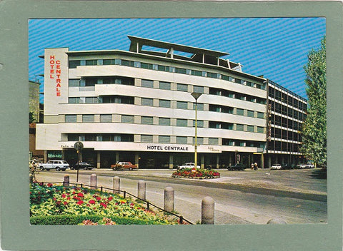 AK Venezia Mestre. Hotel Centrale. Piazzale Sicilia.