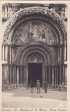 AK Venezia - Basilica di S. Marco - Porta Centrale.