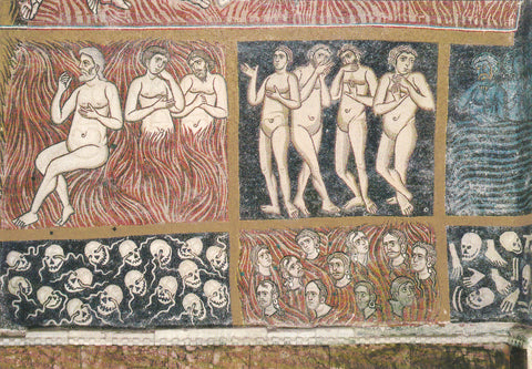AK Torcello (Venezia) - Basilica. Giudizio Universale - Particolare - Mosaico del XII - XIII sec.