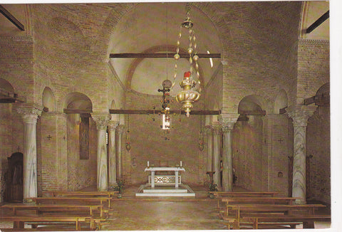 AK Torcello. Interno Chiesa S. Fosca.