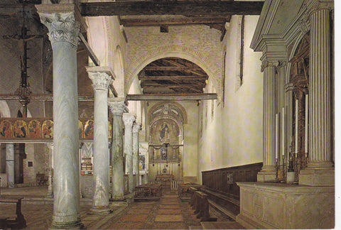 AK Torcello. La Cattedrale - Navata di destra.