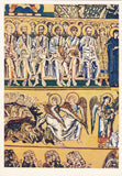 AK Torcello. Cattedrale - Il Giudizio finale - particolare Apostoli e Santi. Mosaico bizantino sec. XII.