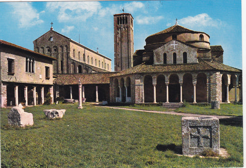AK Torcello. Il Duomo e la Chiesa di S. Fosca.