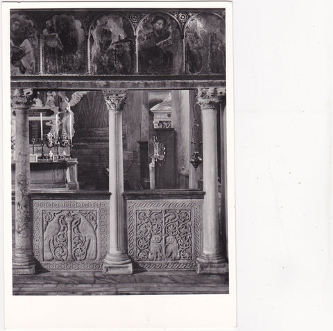 AK Venezia - Torcello - Cattedrale di S. Maria Assunta. Coro - Parte destra.