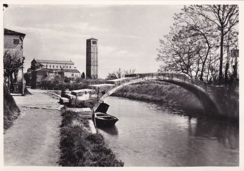 AK Venezia - Torcello - Canale e ponte del Diavolo.