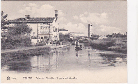 AK Venezia - Estuario - Torcello - Il ponte del diavolo.