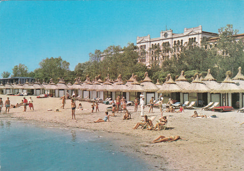 AK Venezia. Spiaggia dell 'Hotel des Bains.