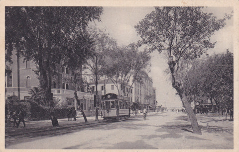 AK Lido di Venezia - Viale S. Maria Elisabetta. (1937)