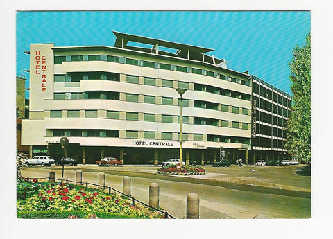 AK Mestre. Hotel Centrale. Piazzale Sicilia.