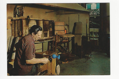 AK Venezia - Murano. Lavorazione del vetro.