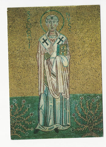 AK Torcello (Venezia) - Basilica. Mosaico parietale dell'abside destra - S. Martino.